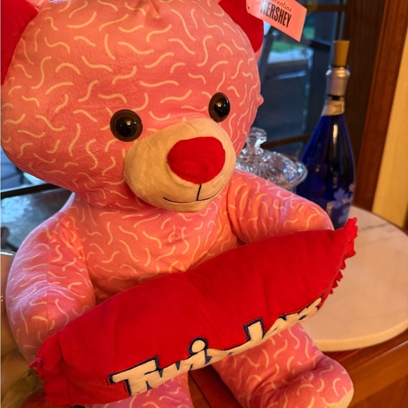 Twizzlers Pink and Red Large Teddy Bear NEW - Picture 4 of 12